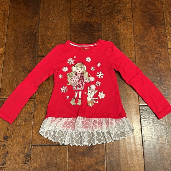 Cynthia Rowley Girls Winter Snowflake Matching Set with Earmuffs - Picture 4 of 13